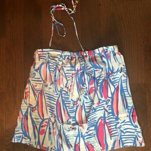 Lilly Pulitzer NWOT XS Strapless/Halter Top